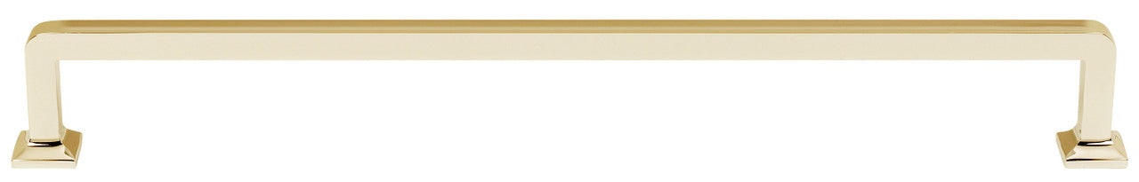 Alno D950-18-PB: 18" cc Millennium Appliance Pull - Polished Brass