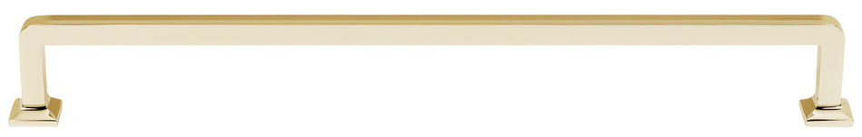 Alno D950-18-PB: 18" cc Millennium Appliance Pull - Polished Brass