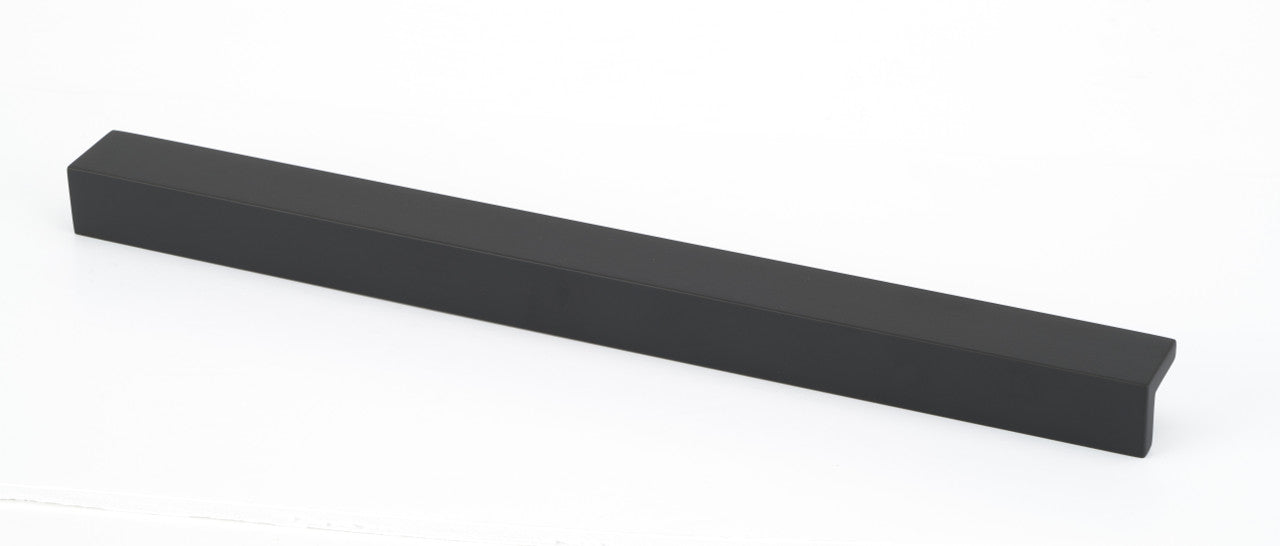 Alno D960-12-MB: 12" cc Tab Pulls Appliance Pull - Matte Black