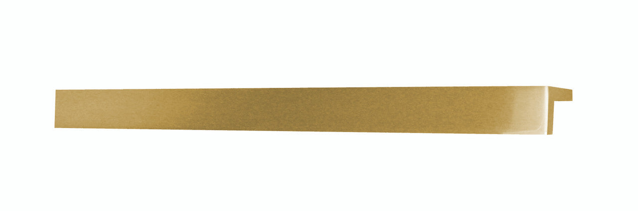 Alno D960-12-SB: 12" cc Tab Modern Appliance Pull - Satin Brass