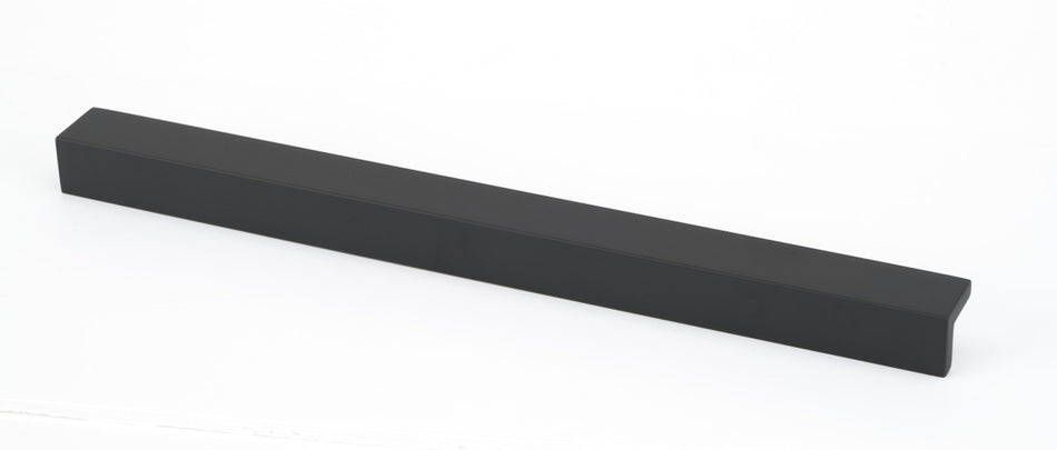 Alno D960-18-MB: 18" cc Tab Modern Appliance Pull - Matte Black