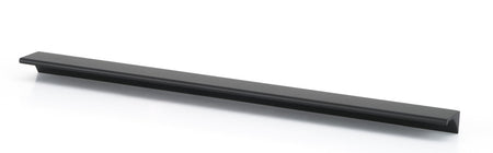 Alno D970-12-MB: 12" cc Tab Pulls Appliance Pull - Matte Black