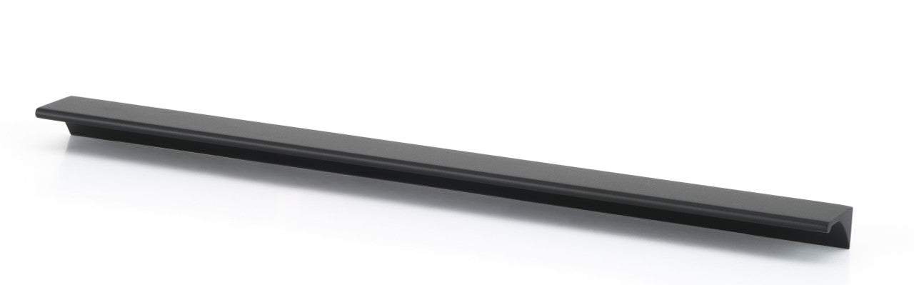 Alno D970-18-MB: 18" cc Tab Modern Appliance Pull - Matte Black