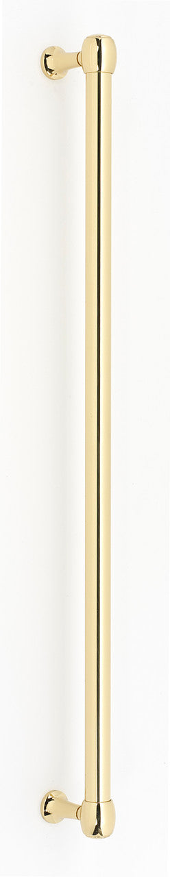 Alno D980-18-PB: 18" cc Royale Appliance Pull - Polished Brass