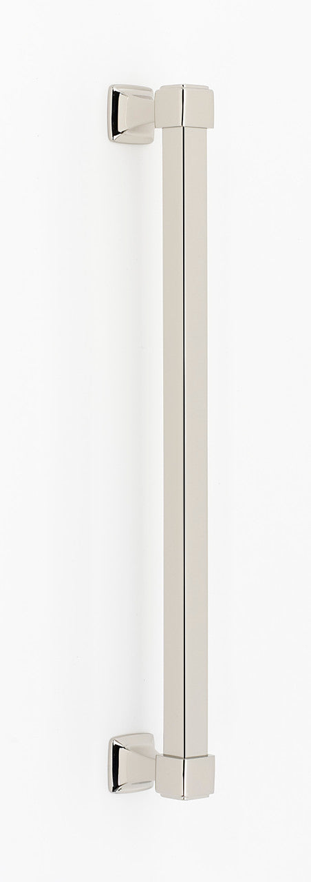 Alno D985-12-PN: 12" cc Cube Appliance Pull - Polished Nickel