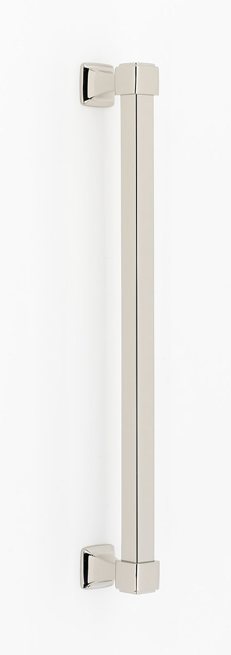Alno D985-12-PN: 12" cc Cube Appliance Pull - Polished Nickel