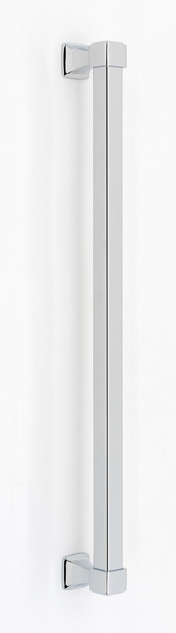 Alno D985-18-PC: 18" cc Cube Appliance Pull - Polished Chrome