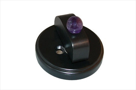 Myterra DB.AMET.19: 2-1/2" Amethyst Sphere Deadbolt - Matte Black