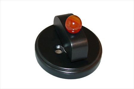 Myterra DB.CARN.19: 2-1/2" Carnelian Sphere Deadbolt - Matte Black