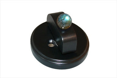 Myterra DB.LABR.19: 2-1/2" Labradorite Sphere Deadbolt - Matte Black
