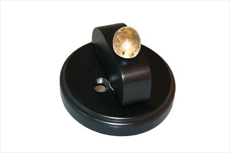 Myterra DB.SMQZ.ORB: 2-1/2" Smokey Quartz Sphere Deadbolt - Matte Black
