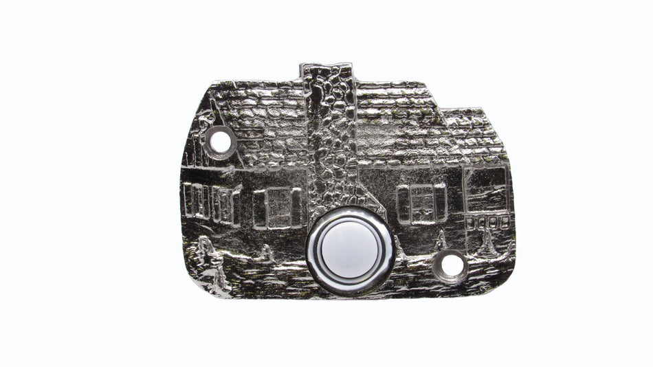 Buck Snort DB00919-0100: 3-1/4" Cabin Door Bell - Nickel