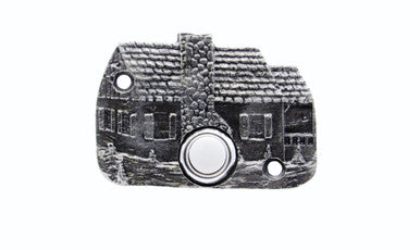 Buck Snort DB00919-5100: 3-1/4" Cabin Door Bell - Oxidized Pewter