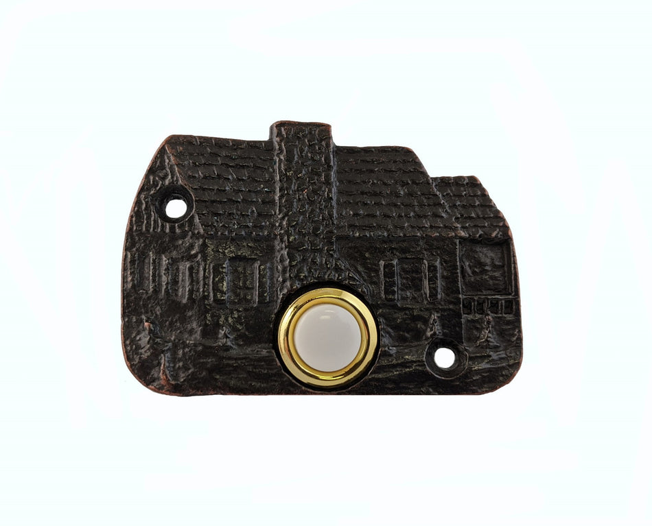 Buck Snort DB00919-6300: 3-1/4" Cabin Door Bell - Oil Rubbed Bronze