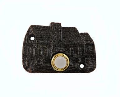 Buck Snort DB00919-6300: 3-1/4" Cabin Door Bell - Oil Rubbed Bronze