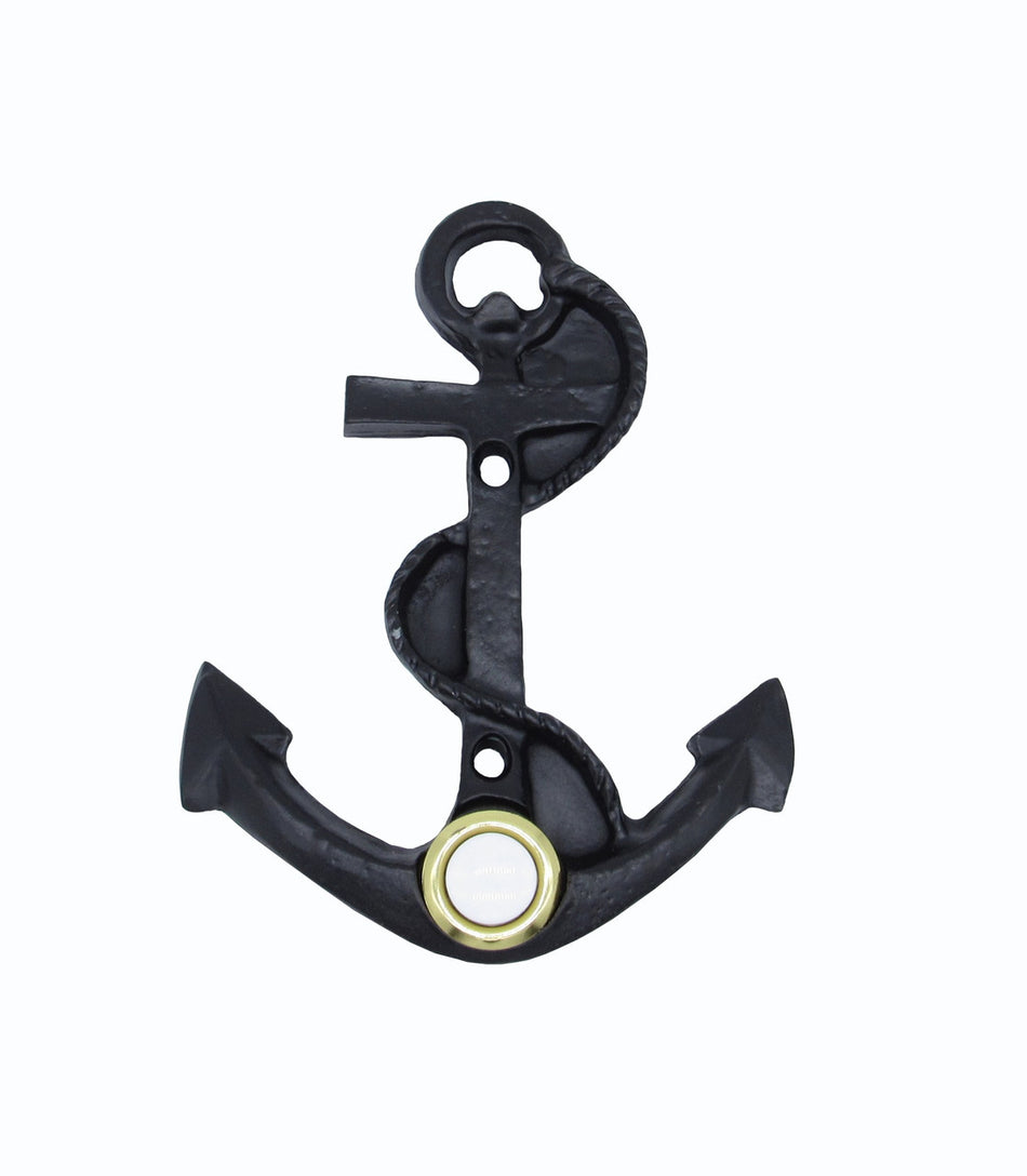 Buck Snort DB00923-MTBK: 4-7/8" Anchor Door Bell - Matte Black