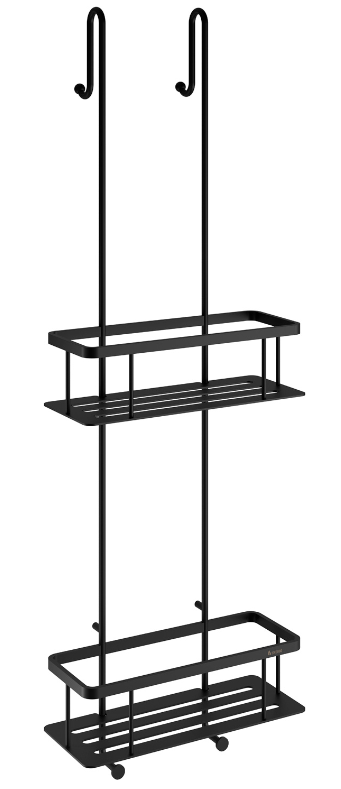Smedbo DB3041: Sideline Single Shower Basket - Matte Black