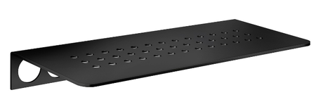 Smedbo DB3061: Sideline Grout Line Shelf - Matte Black