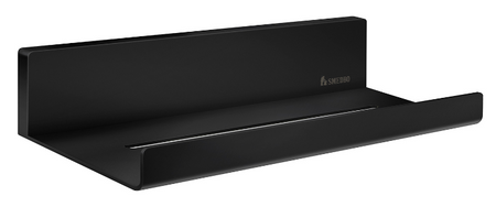Smedbo DB5001: Sideline Wall-Mount Shower Shelf - Matte Black