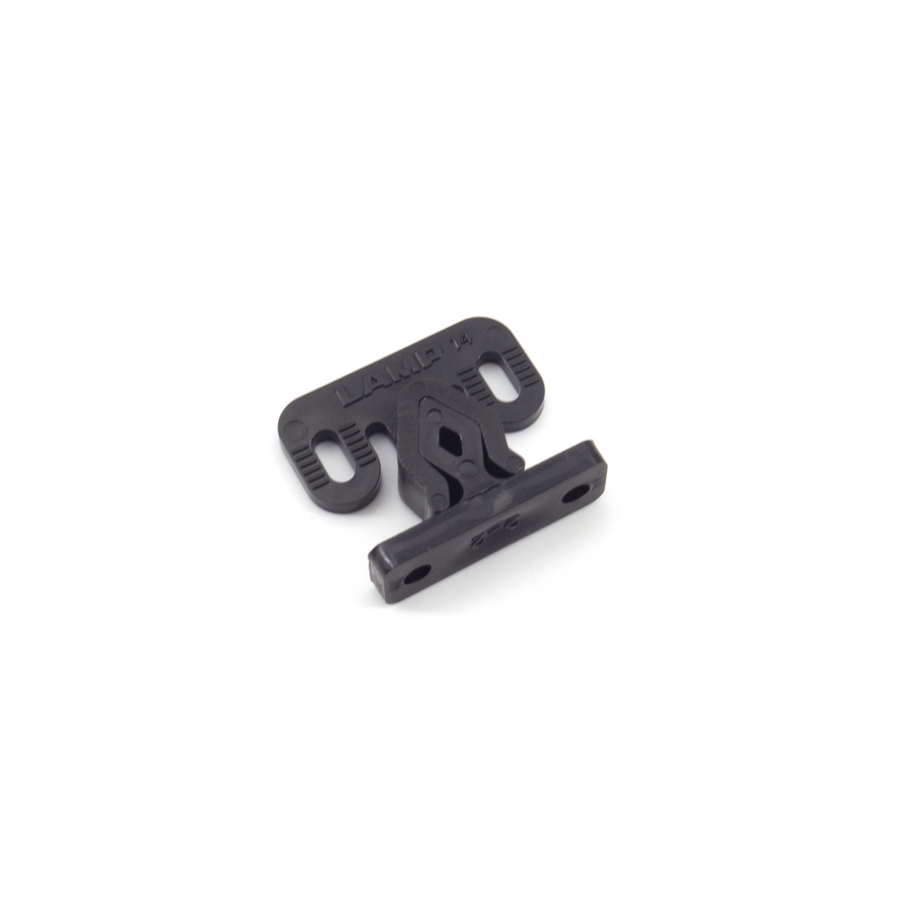 Sugatsune D-CATCH24/BLK: 24mm Knuckle Catch - Black