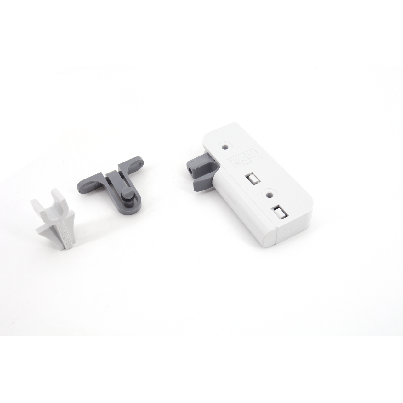 Sugatsune DC-90: Damper Catch for Wood Cabinet Door - Grey