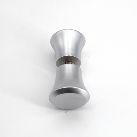 Sugatsune DG-BT2-40-SC: 40mm Back-to-Back Knobs for Glass Doors - Satin Chrome
