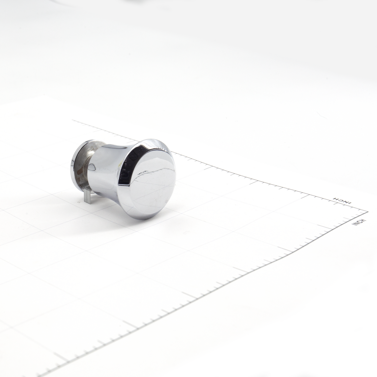 Sugatsune DG-BT30-CR: 32mm Knob for Glass Door - Polished Chrome