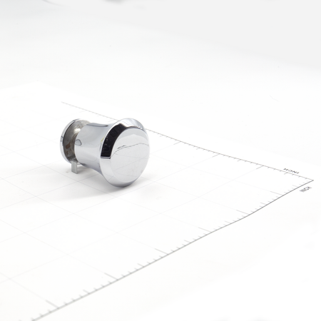 Sugatsune DG-BT30-CR: 32mm Knob for Glass Door - Polished Chrome
