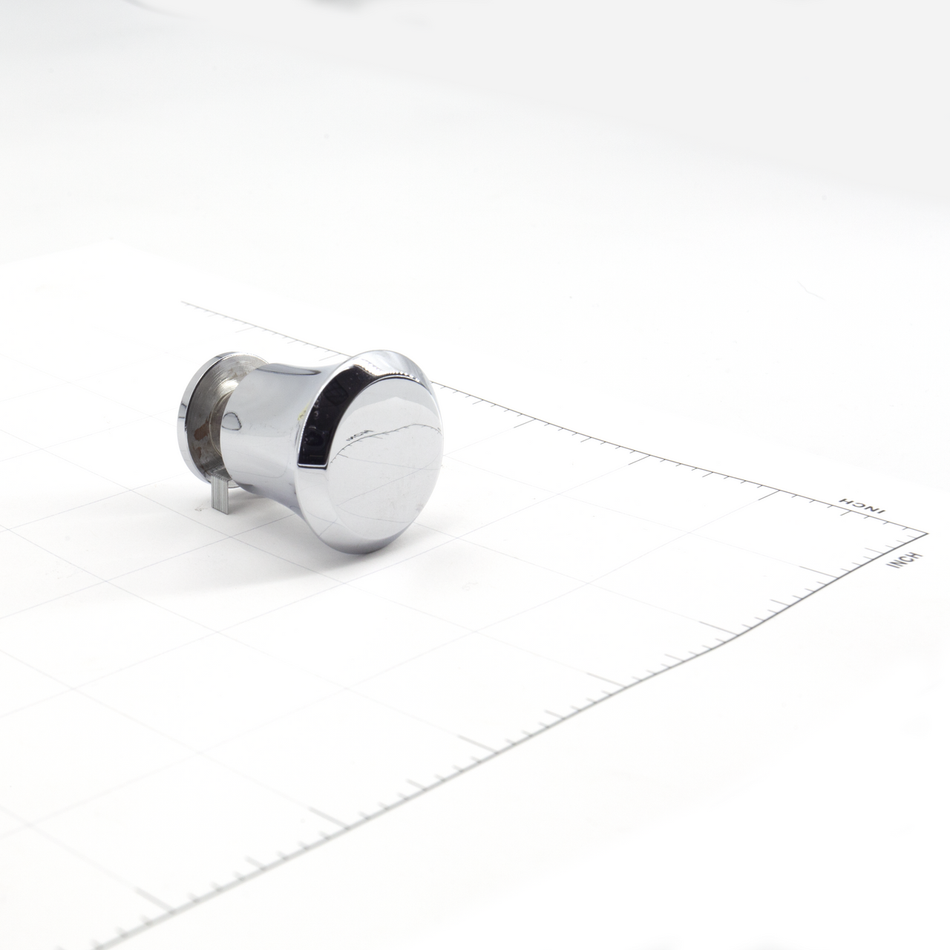 Sugatsune DG-BT30-CR: 32mm Knob for Glass Door - Polished Chrome