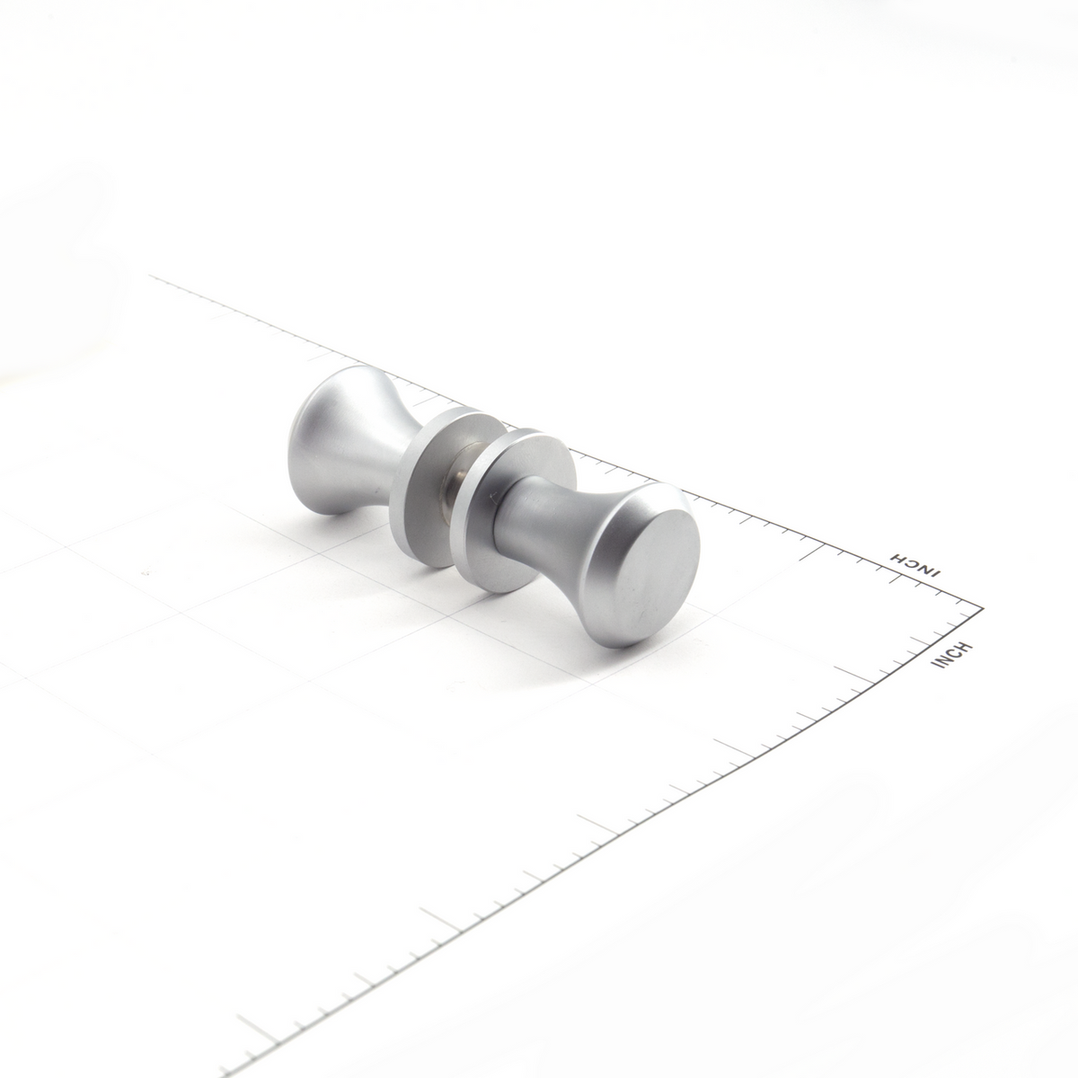 Sugatsune DG-BT30-SC: 32mm Knob for Glass Door - Satin Chrome