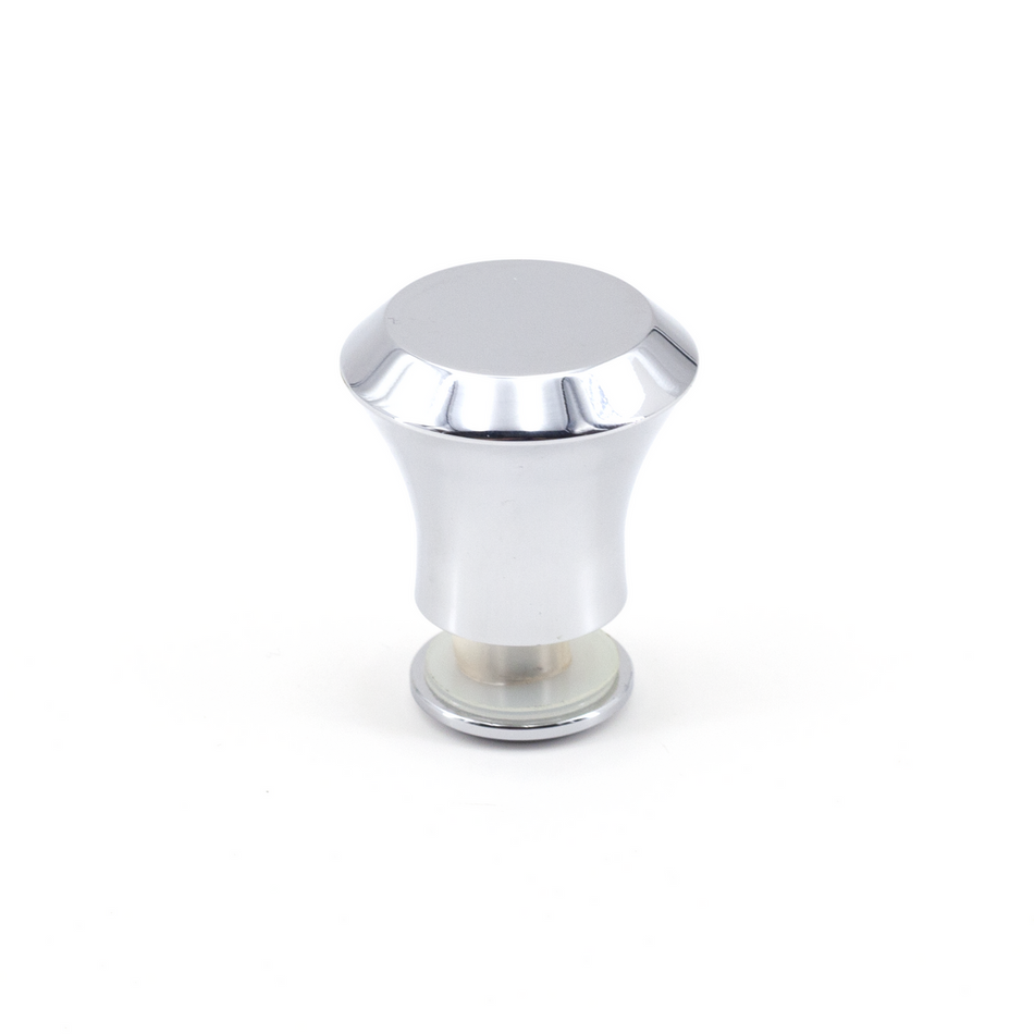Sugatsune DG-BT40-CR: 40mm Knob for Glass Door - Polished Chrome