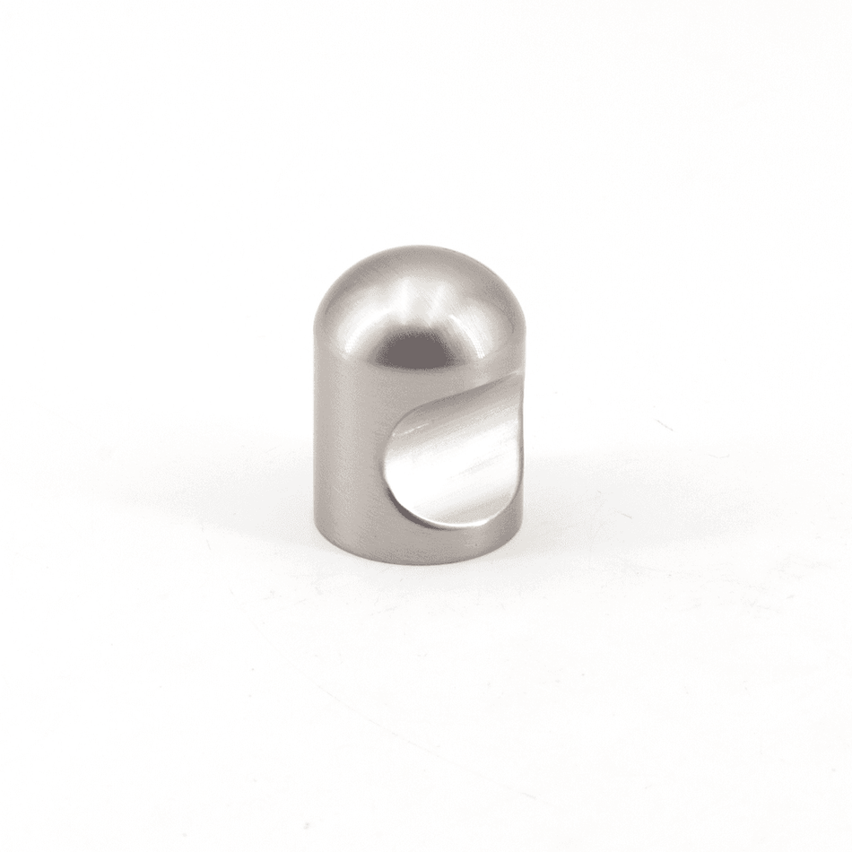 Sugatsune DJ-22-SN: 22mm Thumb Cabinet Knob - Satin Nickel