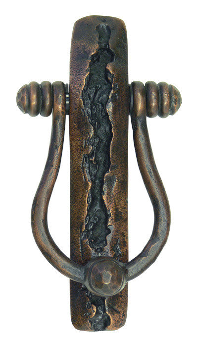 Hawk Hill DK1SS:  Glacier Door Knocker - Brass