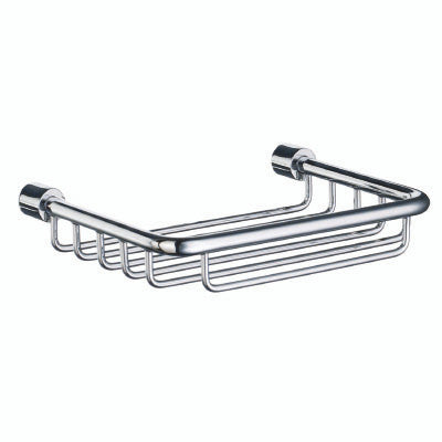 Smedbo DK1005: Sideline Soap Basket - Polished Chrome