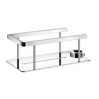 Smedbo DK3008: Sideline Shower Riser Basket - Polished Chrome
