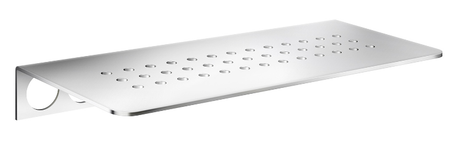 Smedbo DK3061: Sideline Grout Line Shelf - Polished Chrome