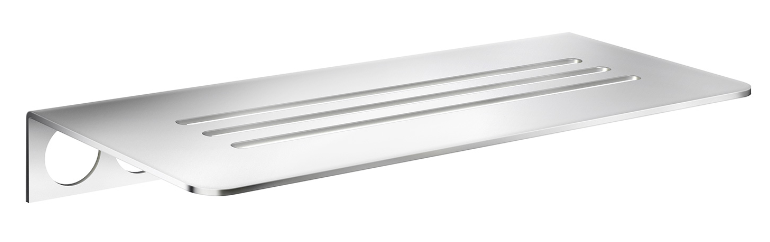 Smedbo DK3062: Sideline Grout Line Shelf - Polished Chrome