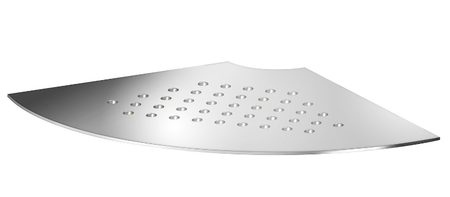 Smedbo DK3063: Sideline Grout Line Corner Shelf - Polished Chrome