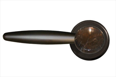 Myterra DL.L.SMQZ.40.19.PR: Smokey Quartz Privacy Door Lever Set (left) - Matte Black