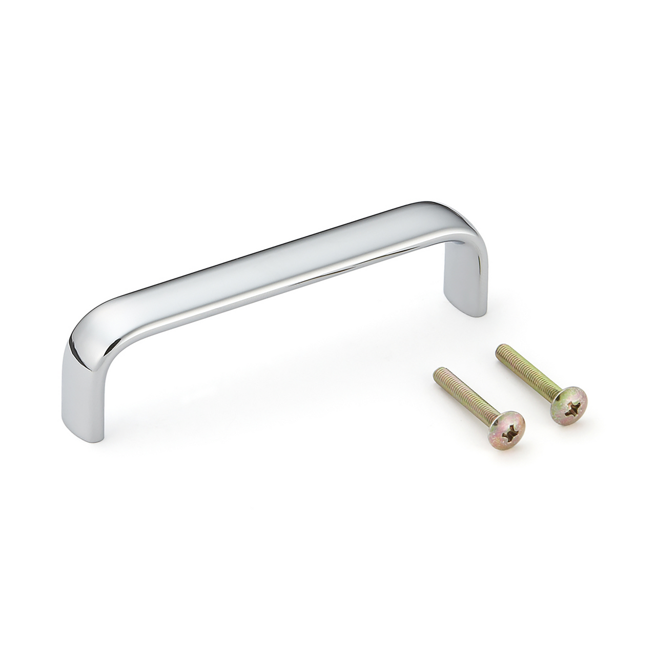 Sugatsune DLB-96-CR: 96mm cc Oval Handle Pull - Polished Chrome