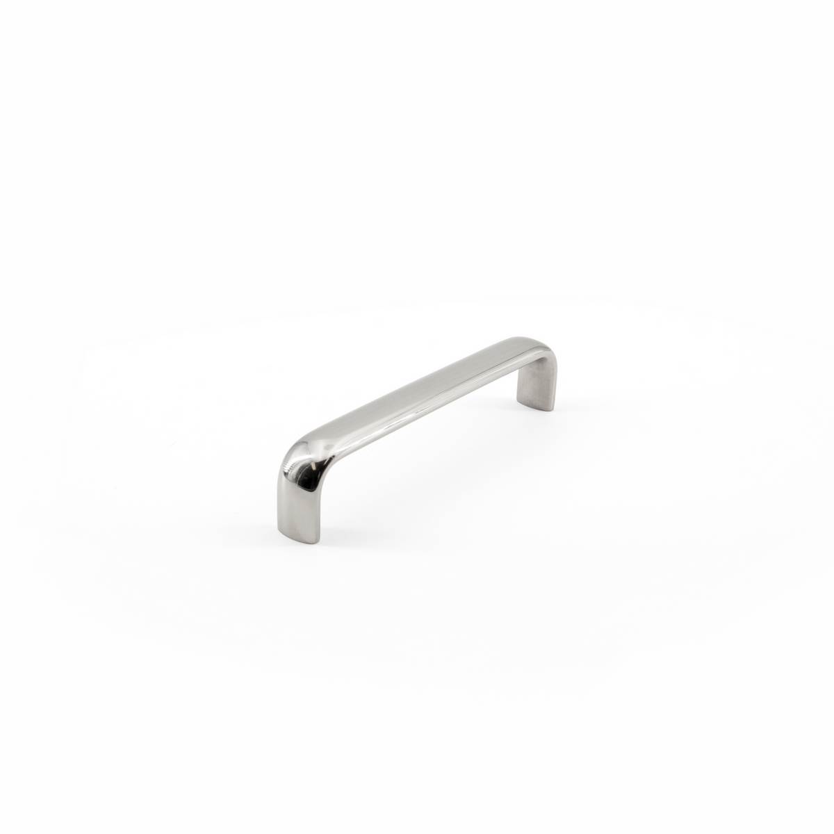 Sugatsune DL-110-M: 104mm cc Oval Bar Handle - Mirror Stainless Steel