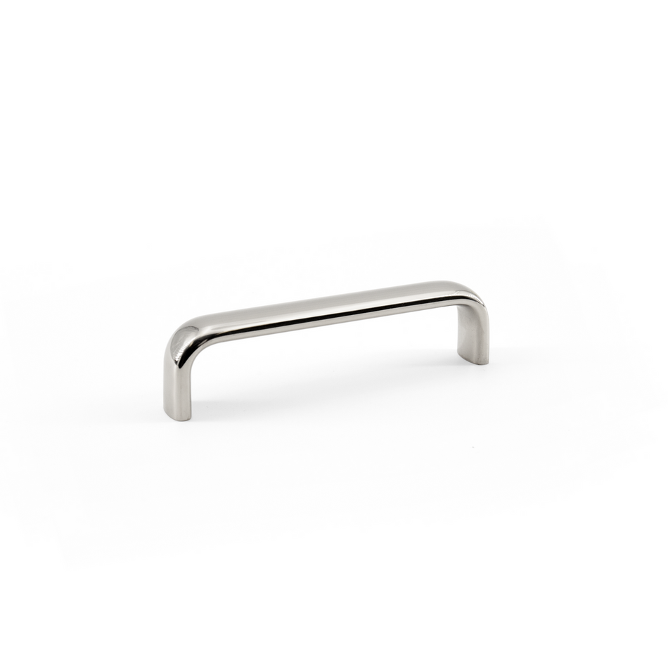 Sugatsune DL-90-M: 84mm cc Oval Bar Handle - Mirror Stainless Steel