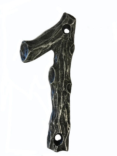 Buck Snort DM10001-5100: 4-1/8" Log House Number One - Oxidized Pewter