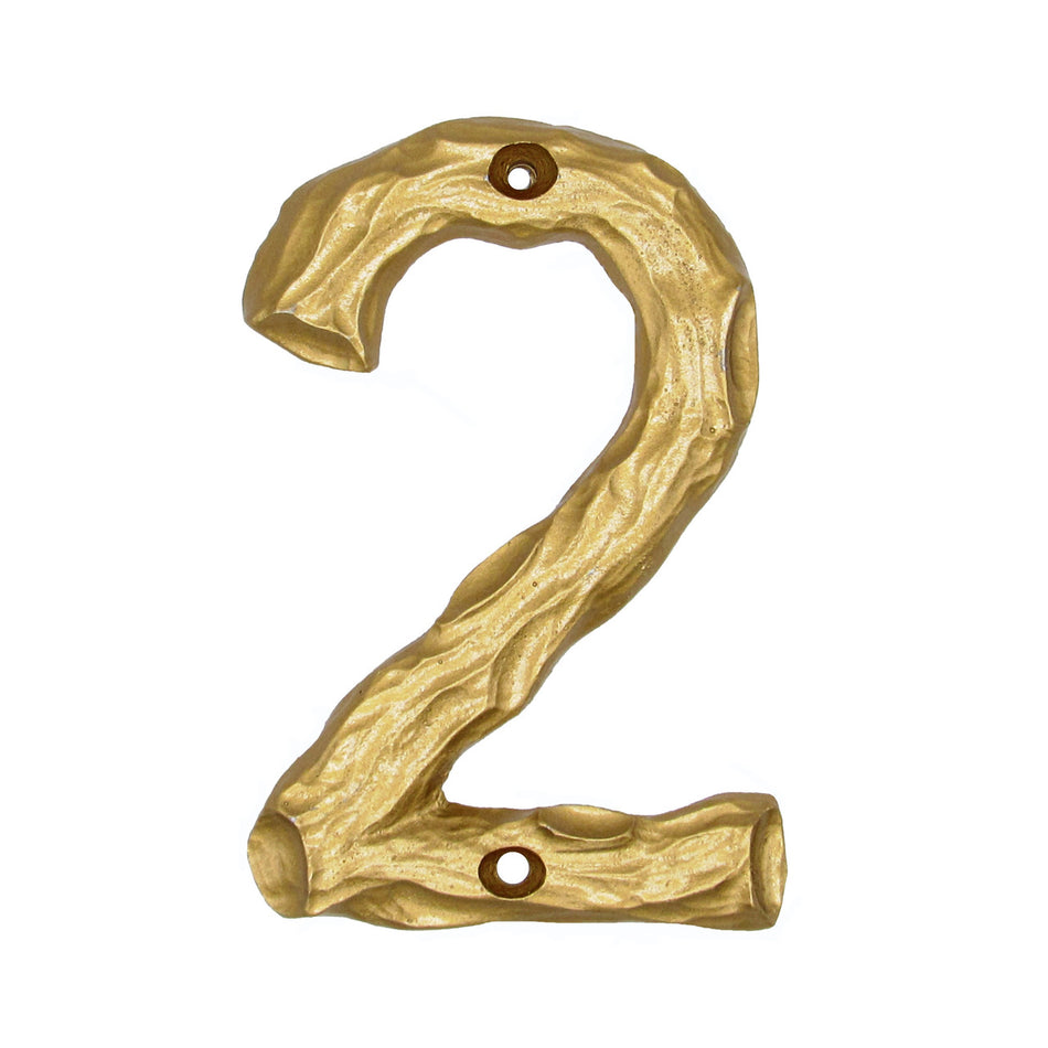 Buck Snort DM10002-2150: 4-1/2" Log House Number Two - Luxury Gold