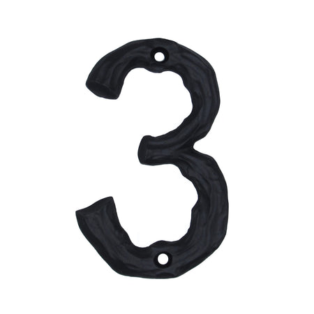 Buck Snort DM10003-MTBK: 4-1/4" Log House Number Three - Matte Black