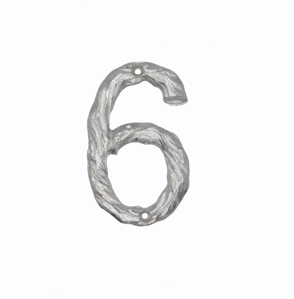 Buck Snort DM10006-0100: 4-1/4" Log House Number Six - Nickel