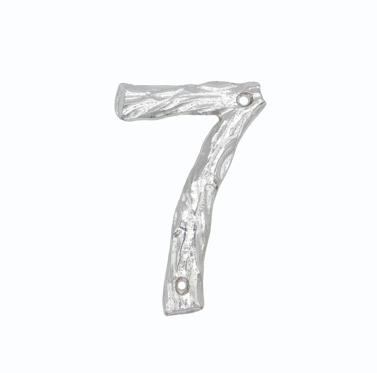 Buck Snort DM10007-0100: 4-1/2" Log House Number Seven - Nickel