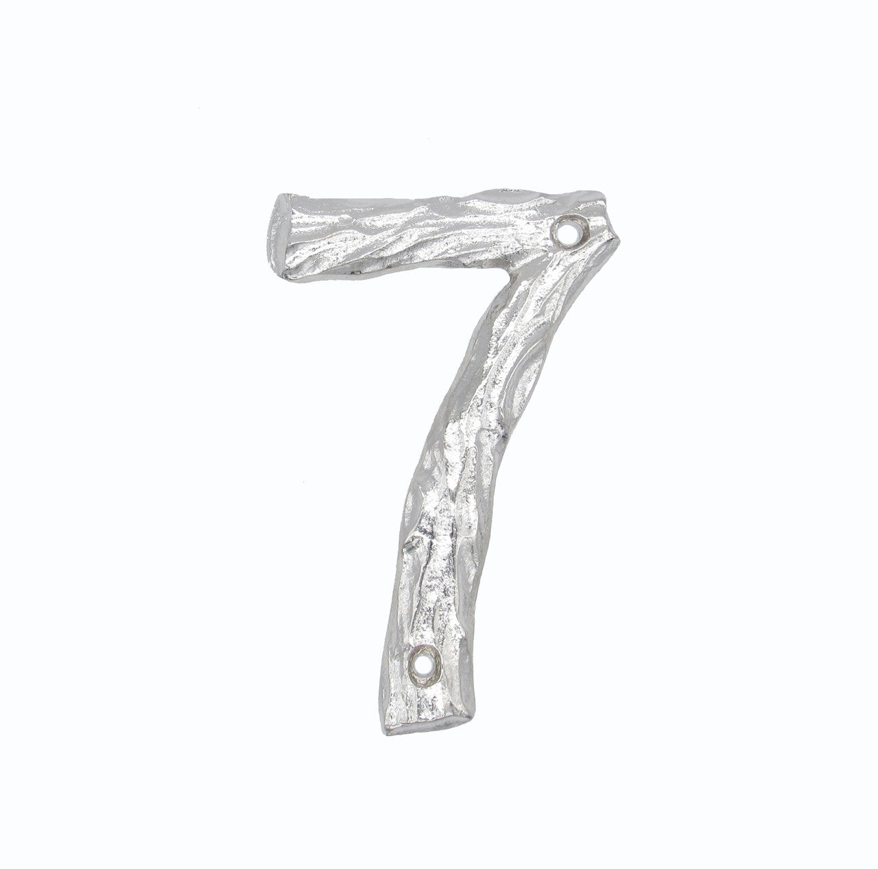 Buck Snort DM10007-0100: 4-1/2" Log House Number Seven - Nickel