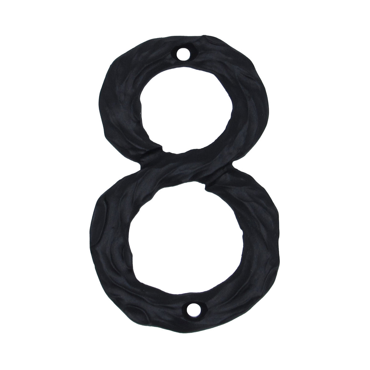 Buck Snort DM10008-MTBK: 4-1/4" Log House Number Eight - Matte Black