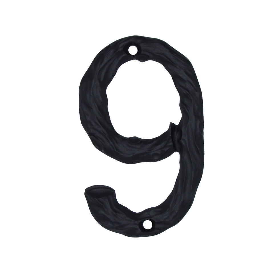 Buck Snort DM10009-MTBK: 4-1/4" Log House Number Nine - Matte Black